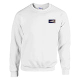 Sweat-shirt drapeau samoa américaines brodé coton mélangé