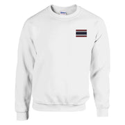 Sweat-shirt drapeau thaïlande broderie couleur coton mélangé