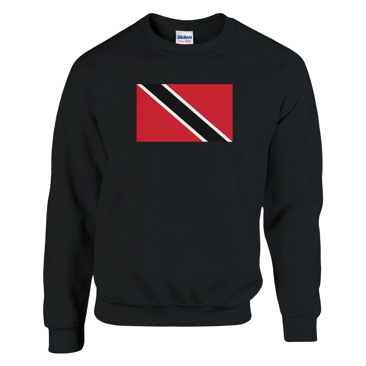 Sweat-shirt drapeau trinité-et-tobago coton mélangé doux