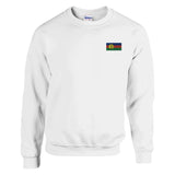 Sweat-shirt Drapeaux de la Nouvelle-Calédonie en broderie - Pixelforma 