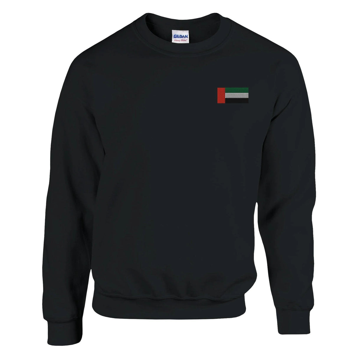 Sweat-shirt émirats arabes unis coton mélangé broderie