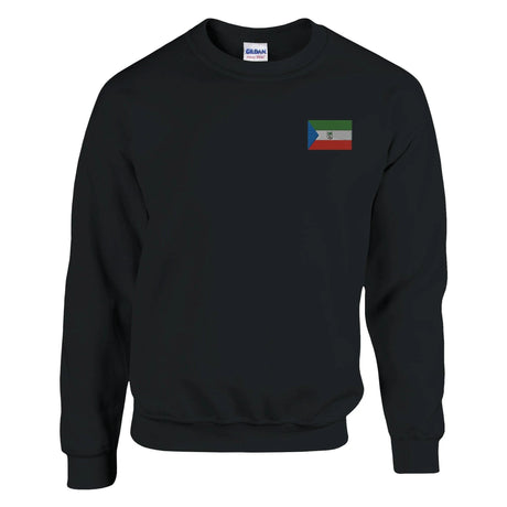 Sweat-shirt guinée équatoriale broderie couleur coton mélangé