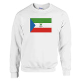 Sweat-shirt guinée équatoriale coton mélangé imprimé