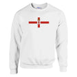 Sweat-shirt irlande du nord coton mélangé broderie douce