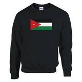 Sweat-shirt jordanie coton mélangé brodé couleur douce