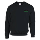 Sweat-shirt libye broderie couleur coton mélangé doux