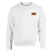 Sweat-shirt macédoine du nord broderie couleur coton mélangé