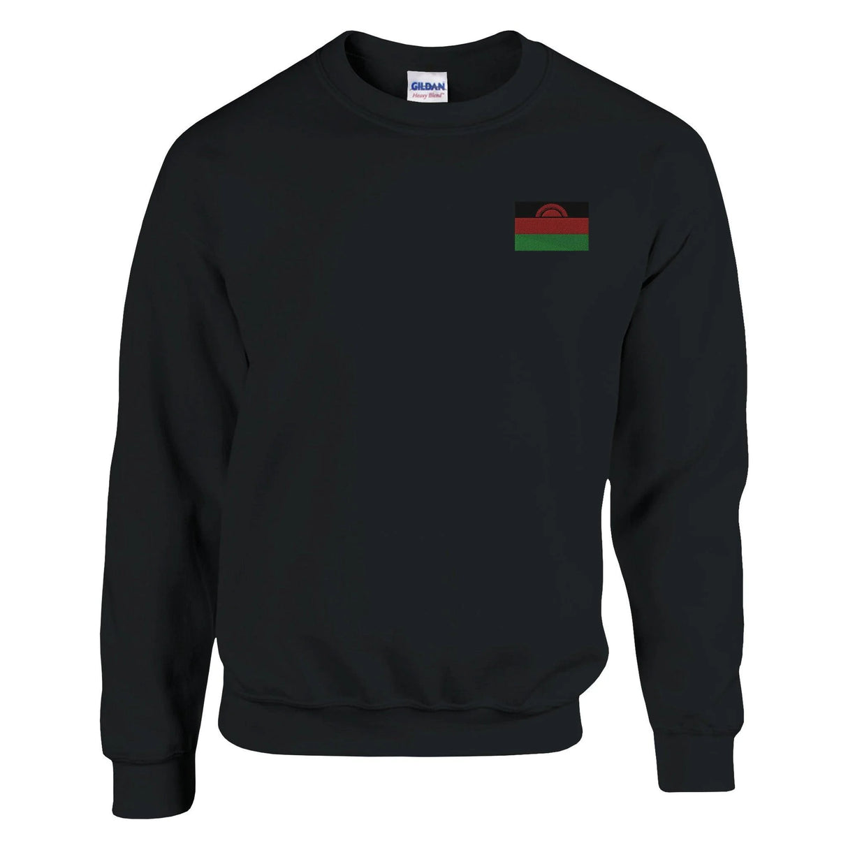 Sweat-shirt malawi broderie couleur en coton mélangé doux