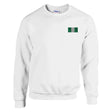 Sweat-shirt nigeria broderie couleur coton mélangé doux