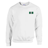 Sweat-shirt nigeria broderie couleur coton mélangé doux