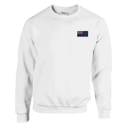 Sweat-shirt nouvelle-zélande broderie couleur coton mélangé
