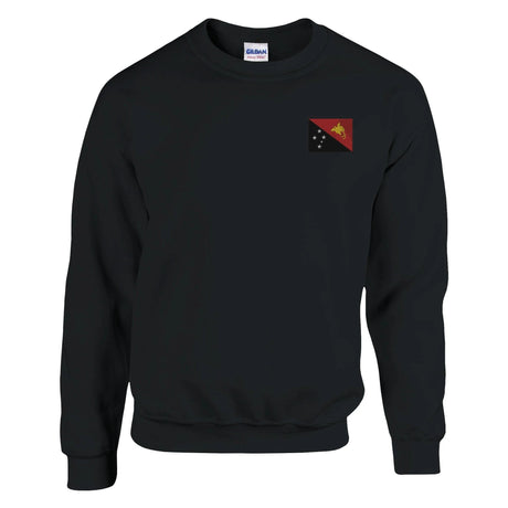 Sweat-shirt papouasie-nouvelle-guinée broderie coton doux