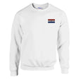 Sweat-shirt paraguay broderie couleur en mélange doux