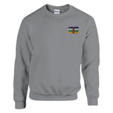 Sweat-shirt république centrafricaine broderie coton mélangé