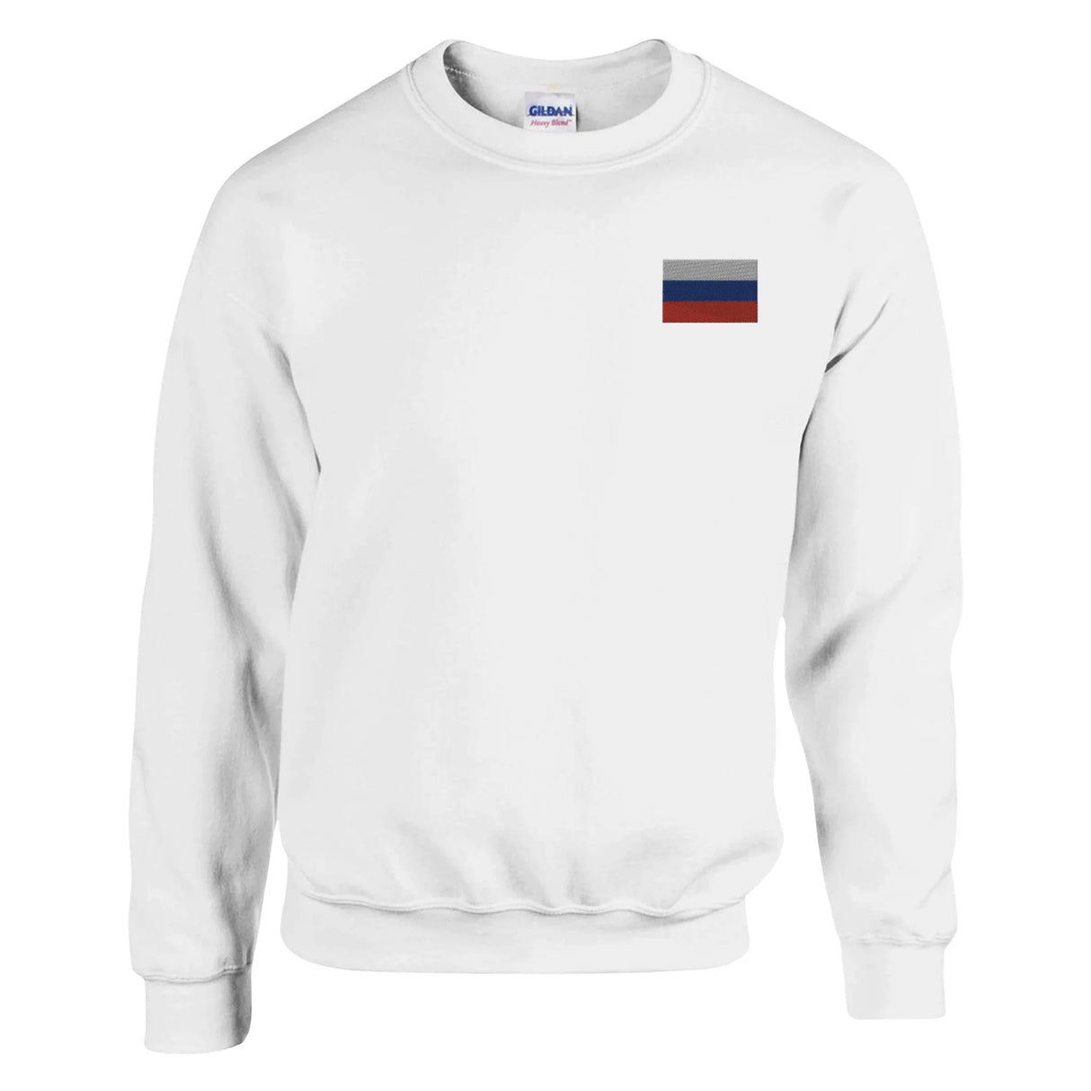 Sweat-shirt russie broderie couleur coton mélangé doux
