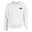 Sweat-shirt sainte-lucie broderie couleur coton mélangé