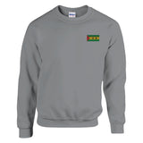 Sweat-shirt sao tomé-et-principe broderie coton mélangé