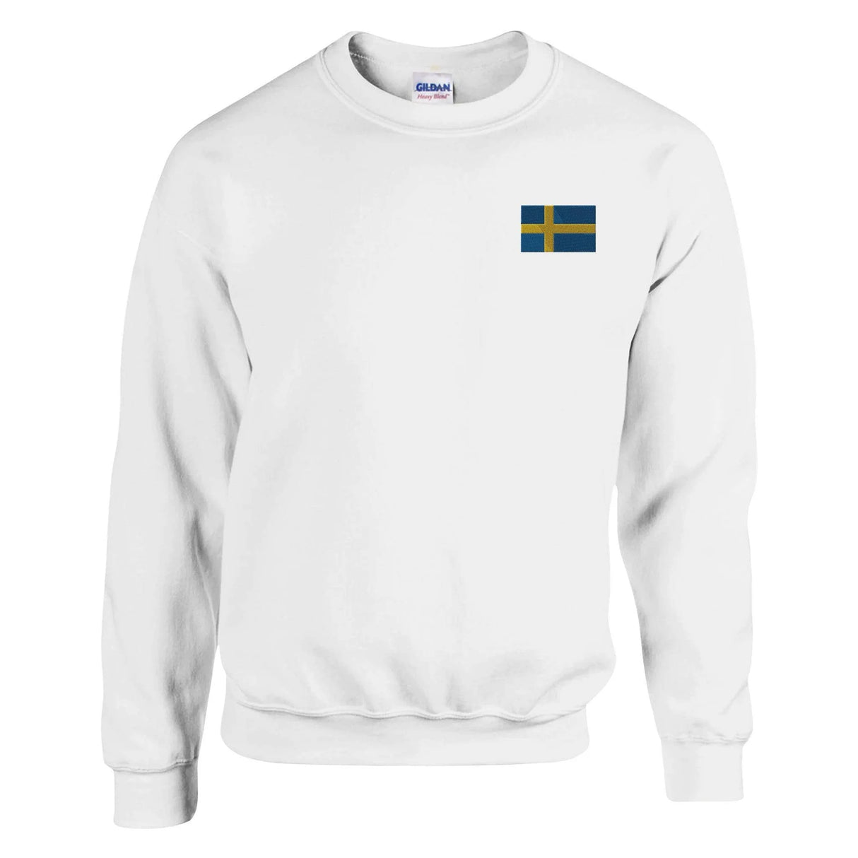 Sweat-shirt suède broderie couleur en coton mélangé doux