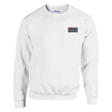 Sweat-shirt territoire britannique brodé coton mélangé doux