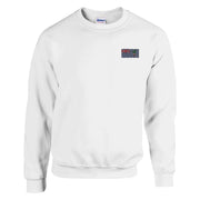 Sweat-shirt territoire britannique brodé coton mélangé doux
