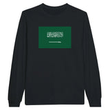 T-shirt à manches longues arabie saoudite coton mélangé