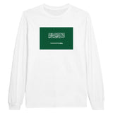 T-shirt à manches longues arabie saoudite coton mélangé