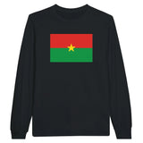T-shirt à manches longues burkina faso coton mélangé imprimé