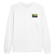T-shirt à manches longues comores broderie coton mélangé