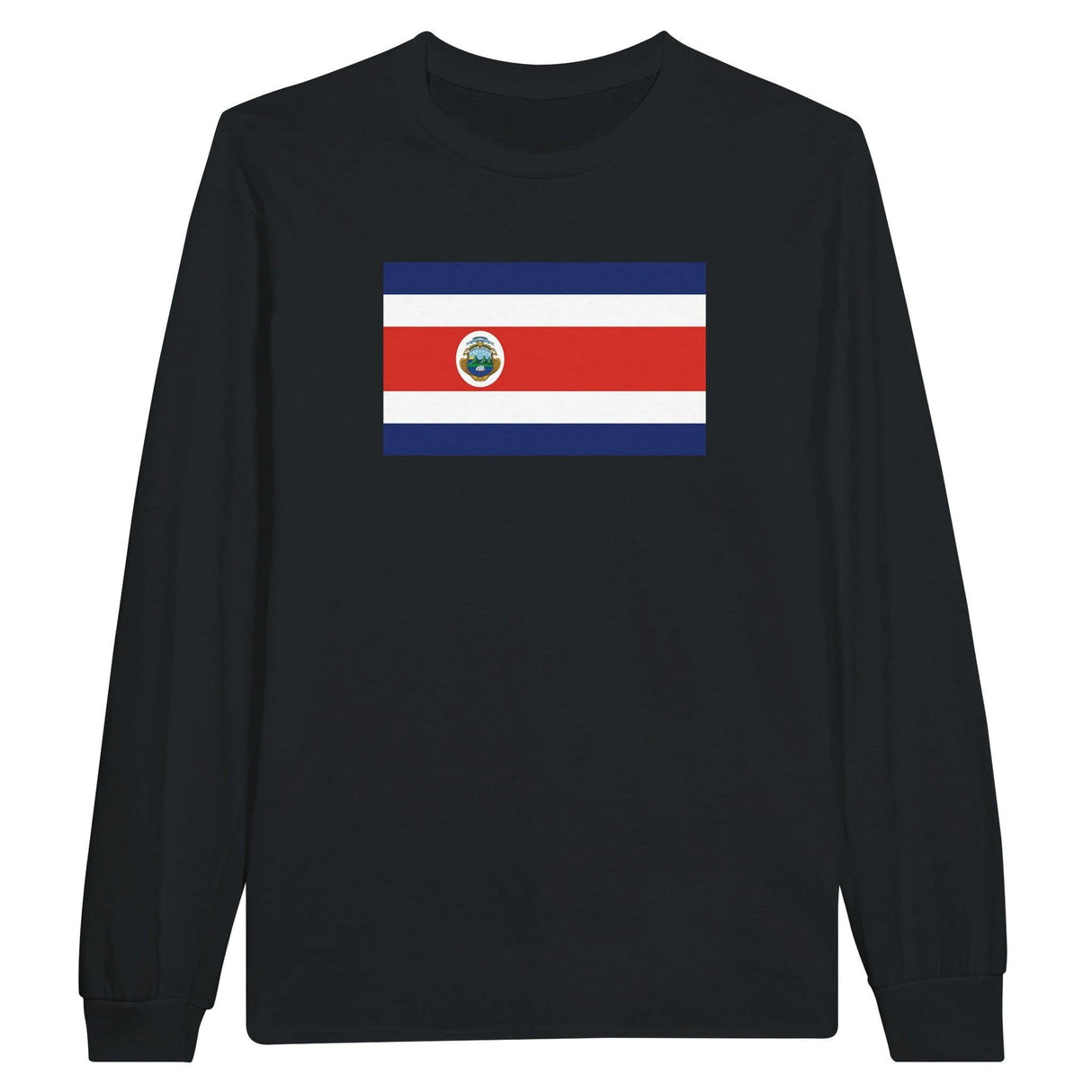 T-shirt à manches longues costa rica coton mélangé imprimé