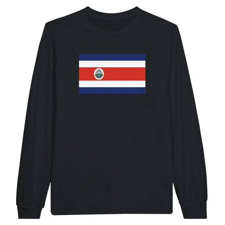 T-shirt à manches longues costa rica coton mélangé imprimé