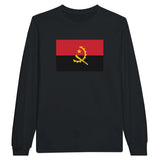 T-shirt à manches longues drapeau angola - pixelforma