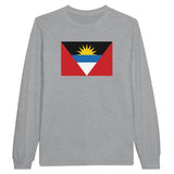 T-shirt à manches longues Drapeau d'Antigua-et-Barbuda - Pixelforma 