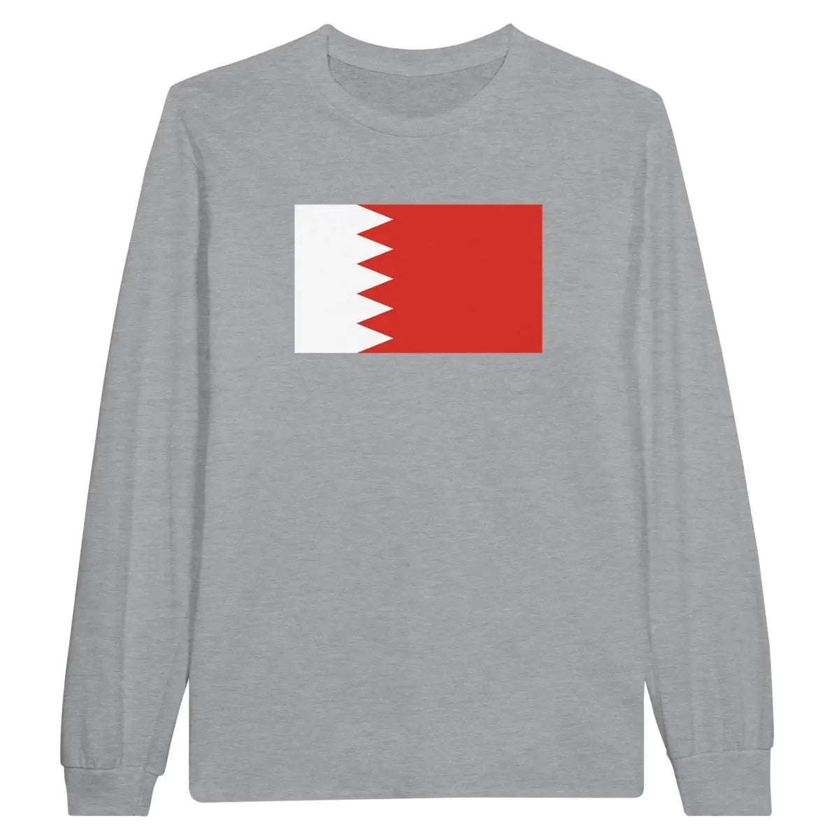 T-shirt à manches longues Drapeau de Bahreïn - Pixelforma 