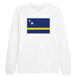 T-shirt à manches longues Drapeau de Curaçao - Pixelforma 