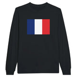 T-shirt à manches longues Drapeau de la France - Pixelforma 