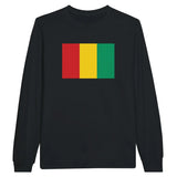 T-shirt à manches longues Drapeau de la Guinée - Pixelforma 