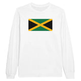 T-shirt à manches longues Drapeau de la Jamaïque - Pixelforma 