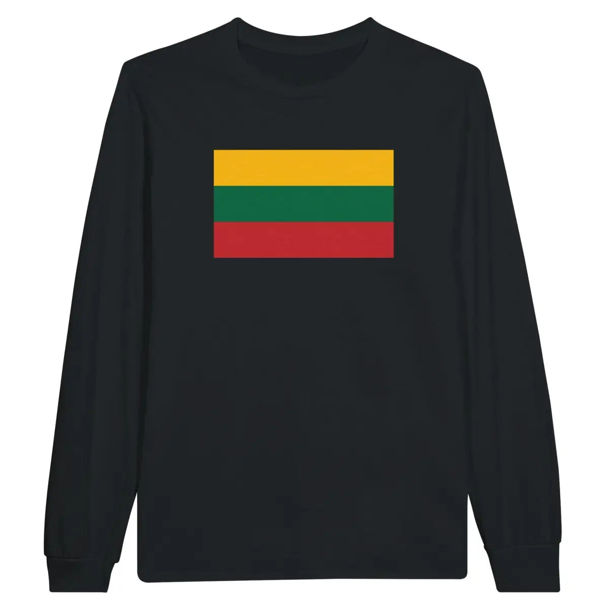 T-shirt à manches longues Drapeau de la Lituanie - Pixelforma 