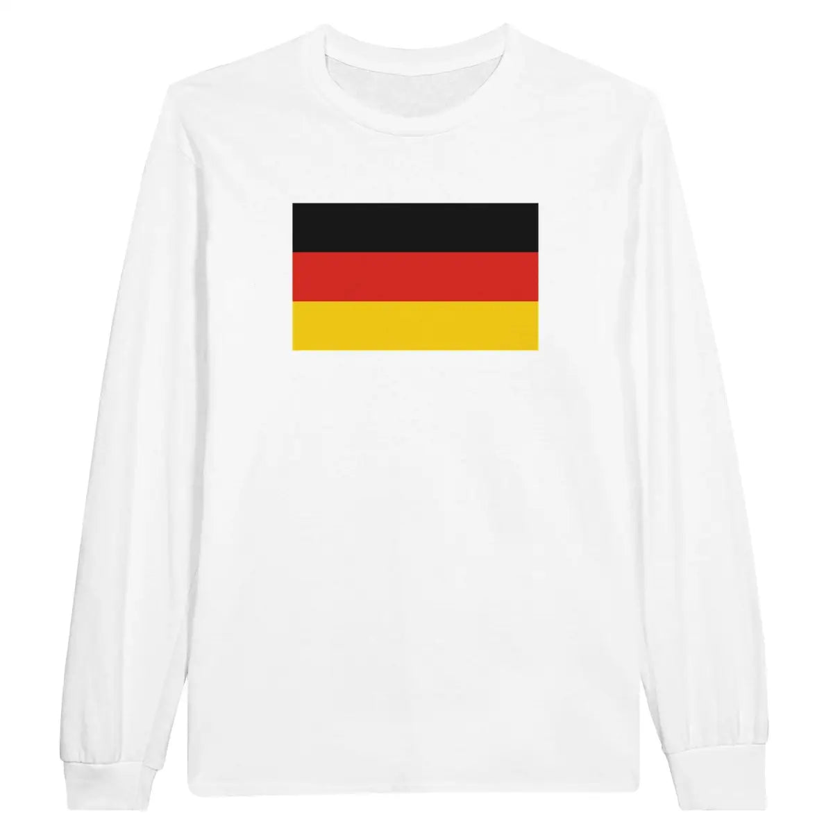 T-shirt à manches longues Drapeau de l'Allemagne - Pixelforma 