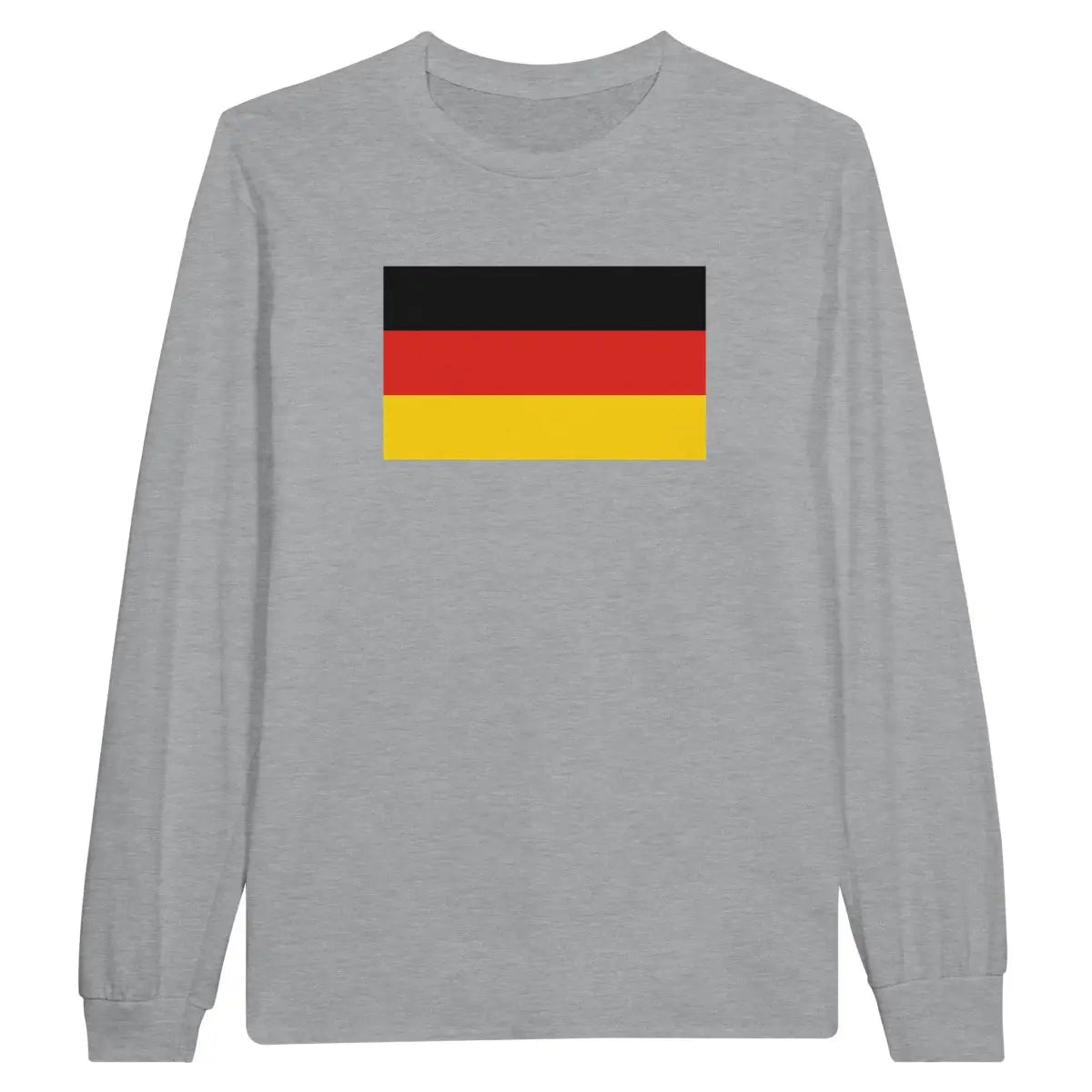 T-shirt à manches longues Drapeau de l'Allemagne - Pixelforma 