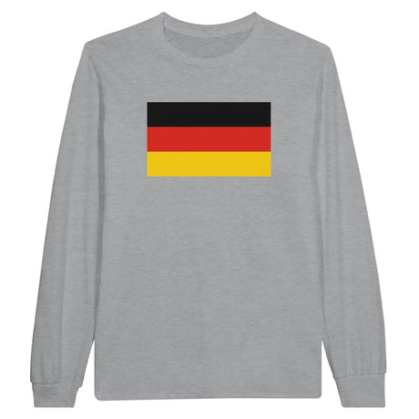 T-shirt à manches longues Drapeau de l'Allemagne - Pixelforma 