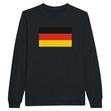 T-shirt à manches longues Drapeau de l'Allemagne - Pixelforma 