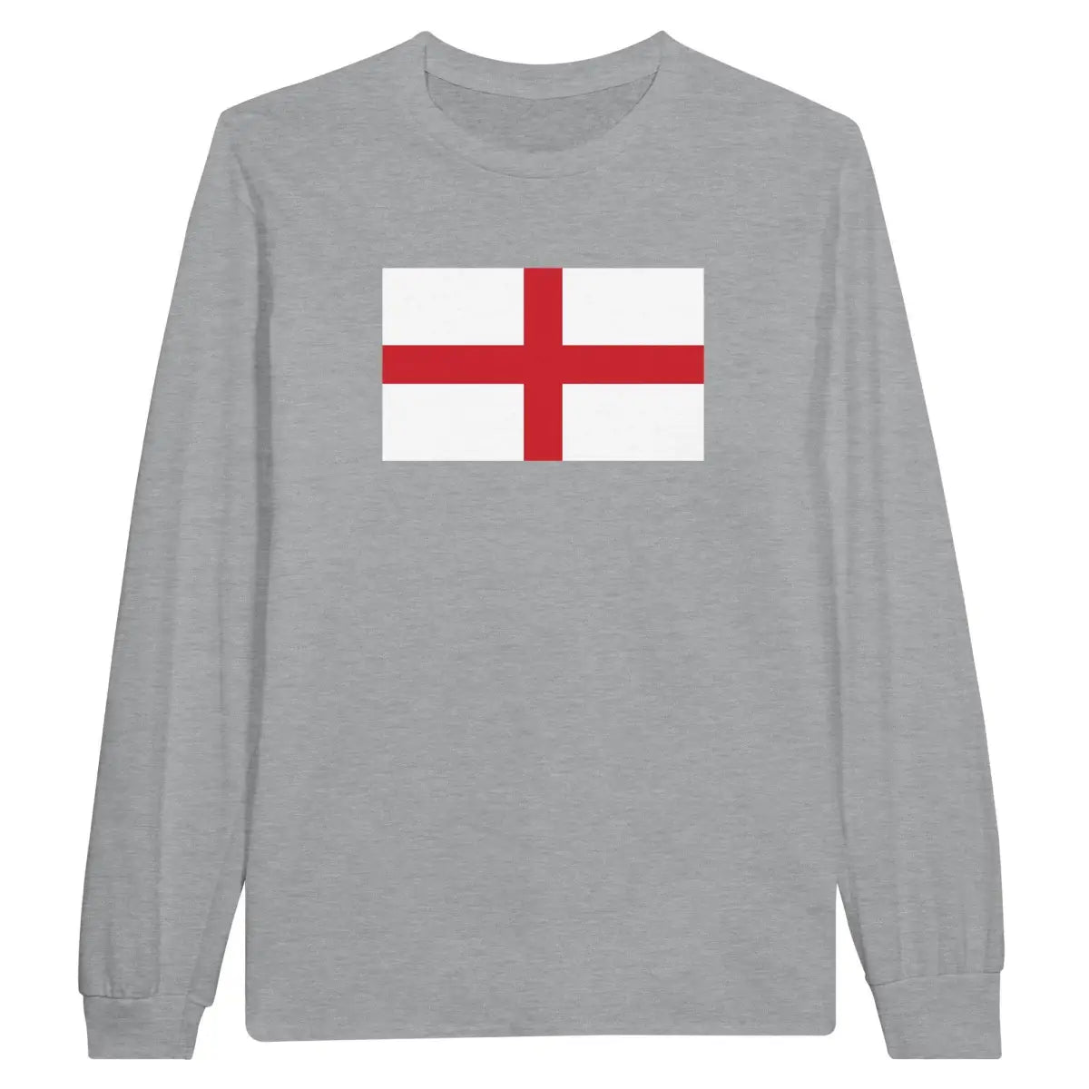 T-shirt à manches longues Drapeau de l'Angleterre - Pixelforma 