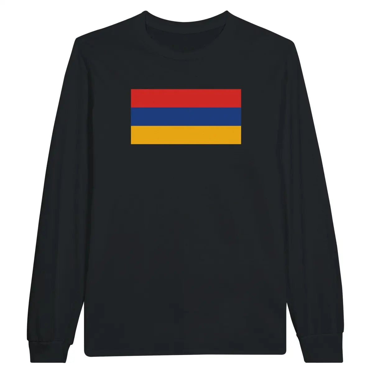 T-shirt à manches longues Drapeau de l'Arménie - Pixelforma 