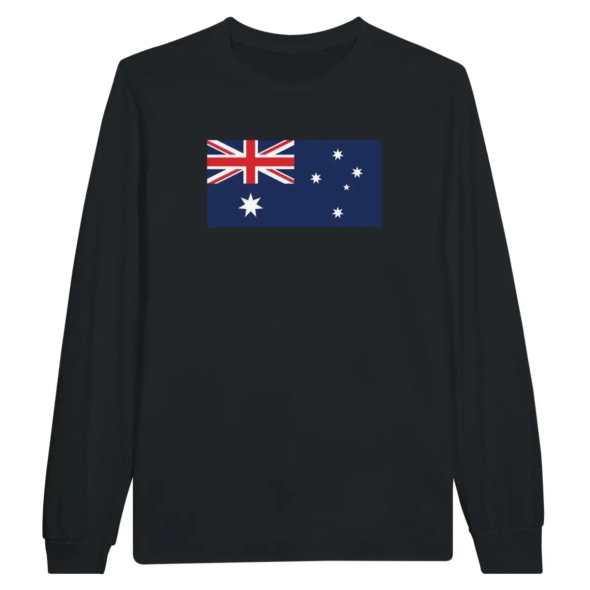 T-shirt à manches longues Drapeau de l'Australie - Pixelforma 