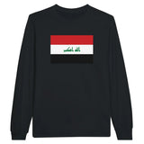 T-shirt à manches longues Drapeau de l'Irak - Pixelforma 