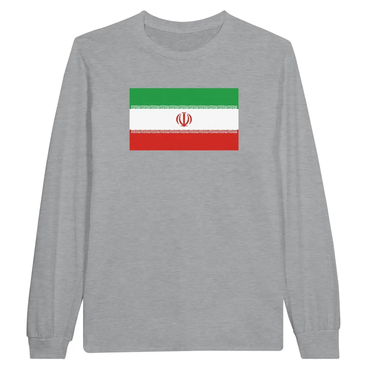 T-shirt à manches longues Drapeau de l'Iran - Pixelforma 