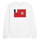 T-shirt à manches longues Drapeau de Wallis-et-Futuna - Pixelforma 