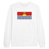 T-shirt à manches longues Drapeau des Kiribati - Pixelforma 