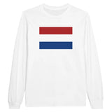 T-shirt à manches longues Drapeau des Pays-Bas - Pixelforma 